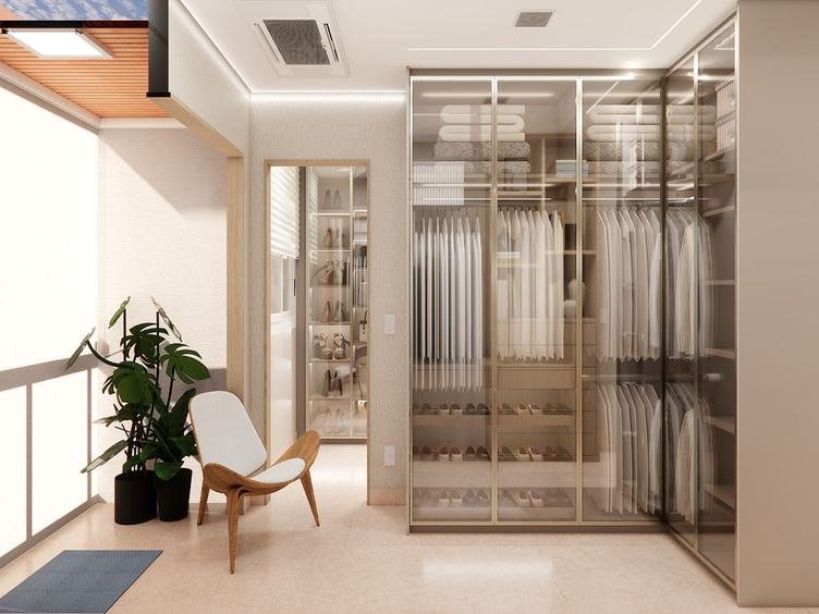 Apartamento 160 m², Closet planejado, São Bernardo do Campo