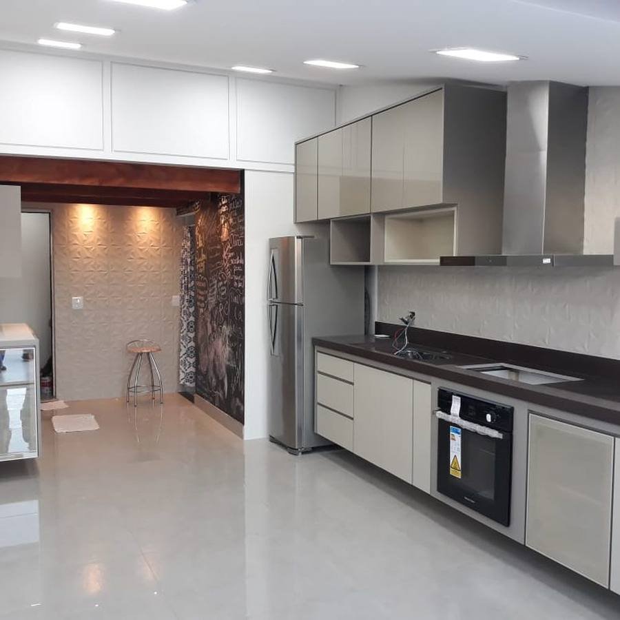 Projeto de interiores de apartamento em Santo André, 35 m²